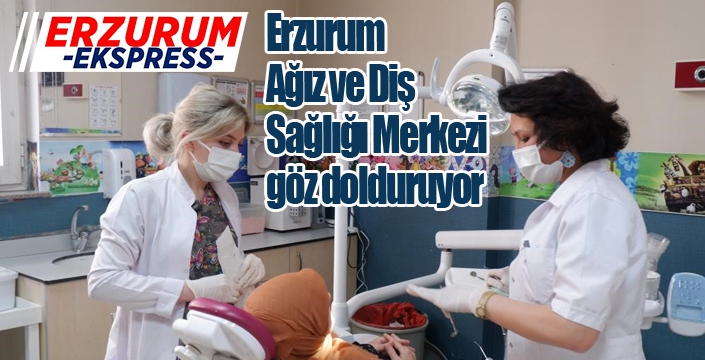 Erzurum Ağız ve Diş Sağlığı Merkezi göz dolduruyor