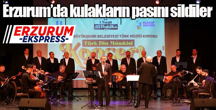 Erzurum’da kulakların pasını sildiler