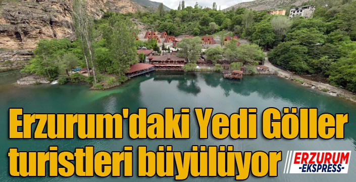 Erzurum'daki Yedi Göller turistleri büyülüyor