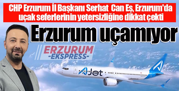 Erzurum uçamıyor...