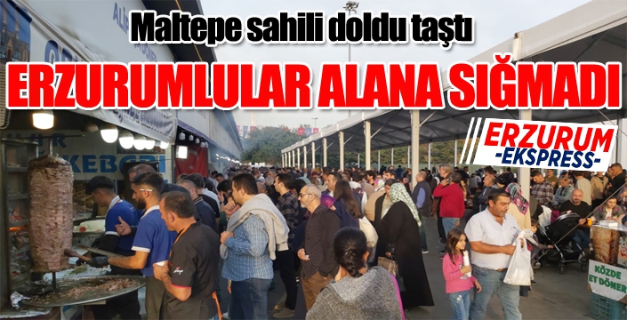 ERZURUMLULAR ALANA SIĞMADI