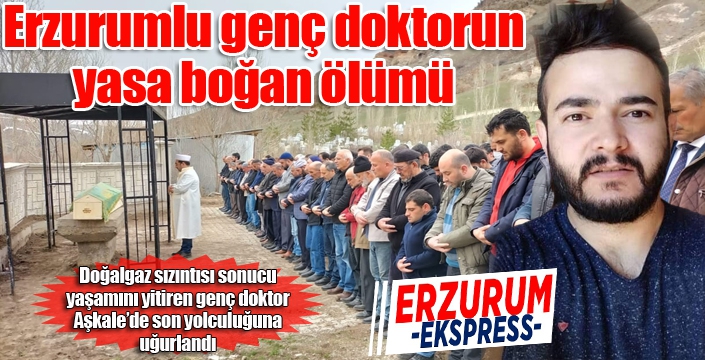 Genç doktor son yolculuğuna uğurlandı