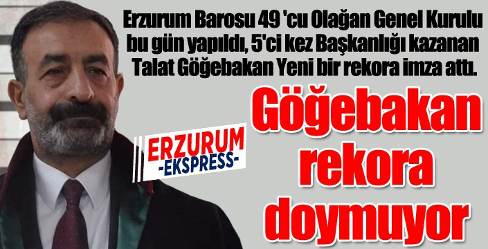 Göğebakan Rekora doymuyor