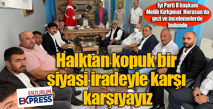 Halktan kopuk bir siyasi iradeyle karşı karşıyayız