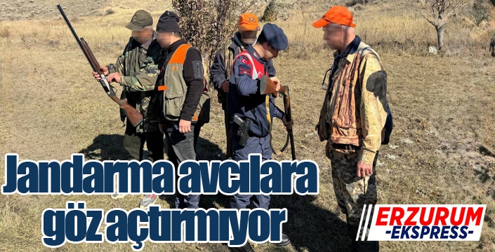 Jandarma avcılara göz açtırmıyor