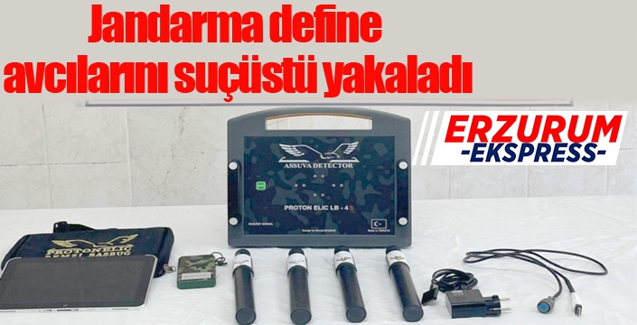 Jandarma define avcılarını suçüstü yakaladı