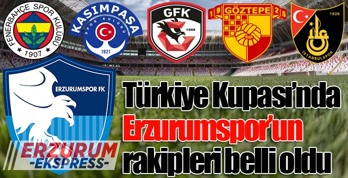 Kupada Fenerbahçe ile aynı gruptayız...