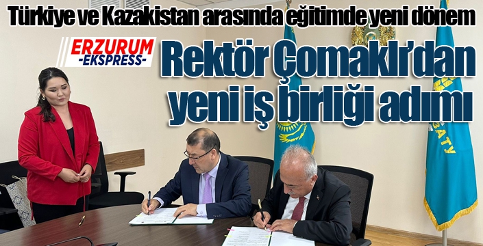 Rektör Çomaklı’dan yeni iş birliği adımı