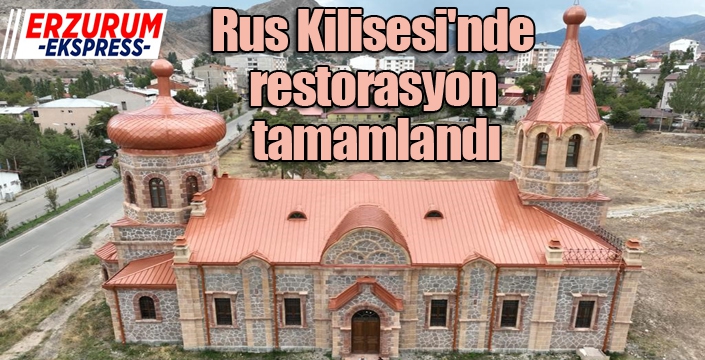 Rus Kilisesi'nde restorasyon tamamlandı