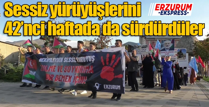 Sağlık çalışanları Gazze’ye yönelik saldırıları protesto etti