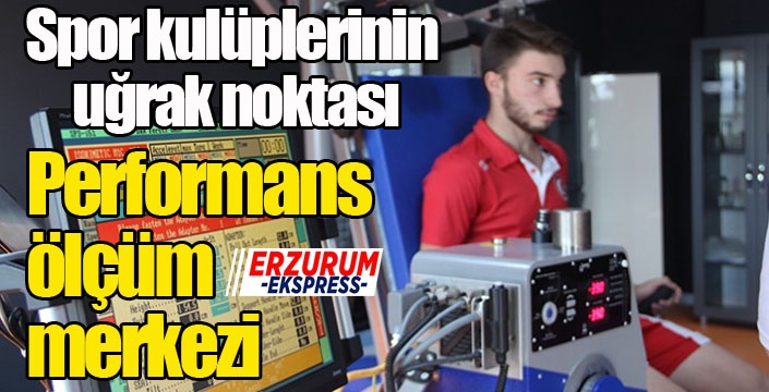 Spor kulüplerinin uğrak noktası: Performans ölçüm merkezi