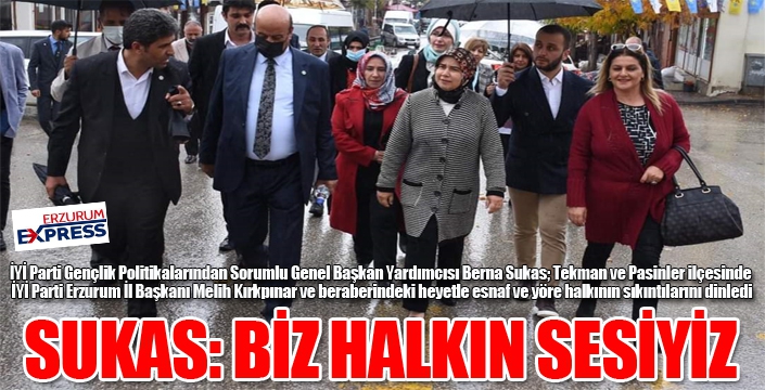 Sukas: Biz halkın sesiyiz...