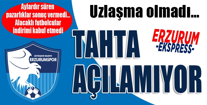 Uzlaşma olmadı… Tahta açılamıyor…