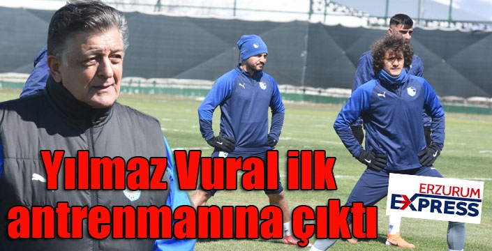 Yılmaz Vural ilk antrenmanına çıktı